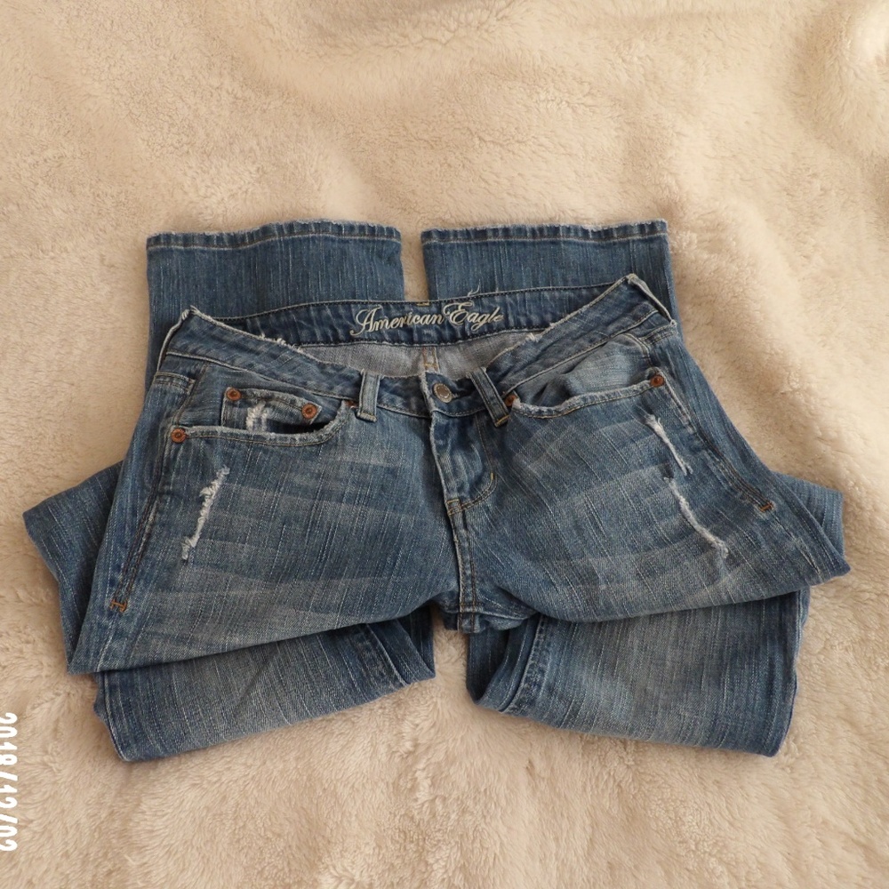 American Eagle Stress Jeans